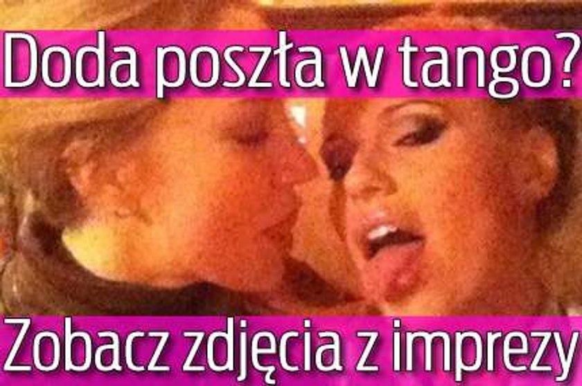 Doda poszła w tango? Zobacz zdjęcia z imprezy