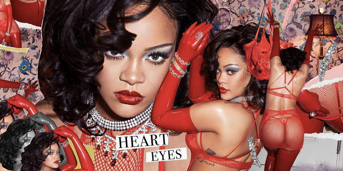 Rihanna, która nie boi się pokazywać ciała, założyła markę bielizny. 