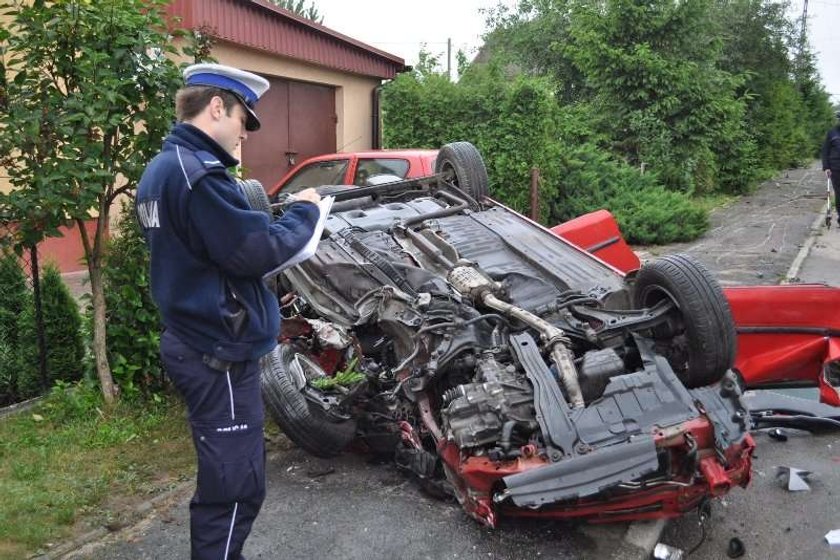 15-latek bez prawka zabił człowieka. Straszne zdjęcia