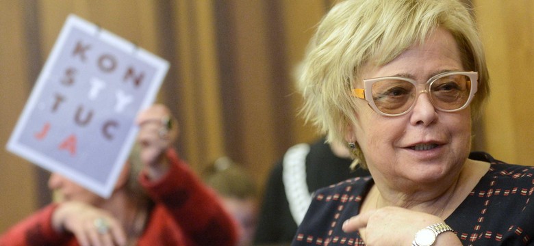 Gersdorf pisze do Przyłębskiej, a ta odpowiada: Pismo bezprzedmiotowe