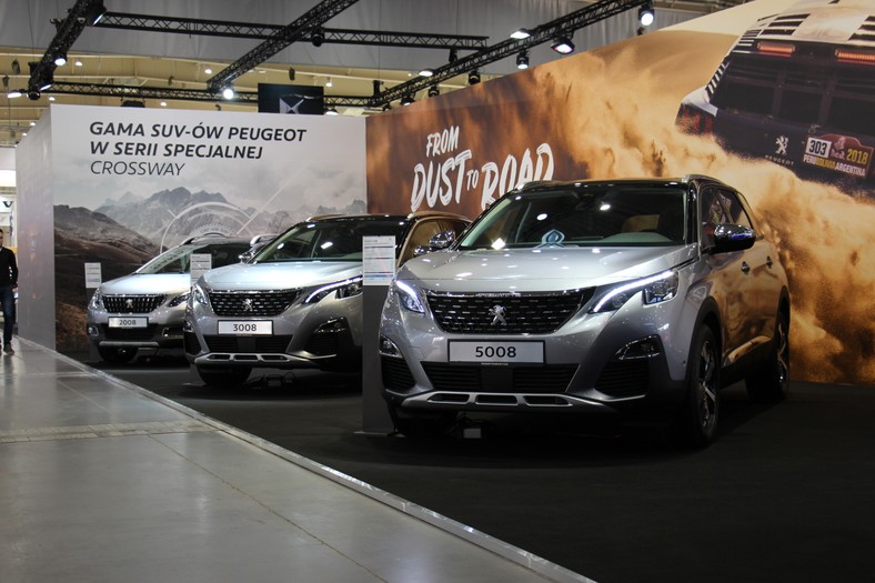 Peugeot podczas Poznań Motor Show