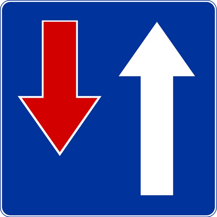 Znak drogowy D-5