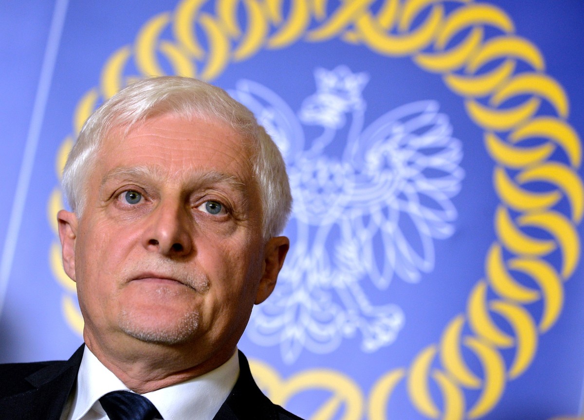Przewodniczący Krajowej Rady Sądownictwa Dariusz Zawistowski po spotkaniu z prezydentem Andrzejem Dudą