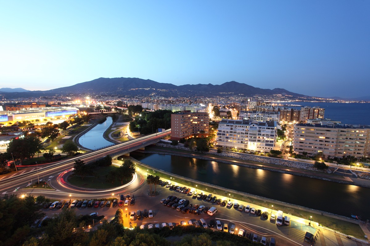 Miasto Fuengirola w Andaluzji