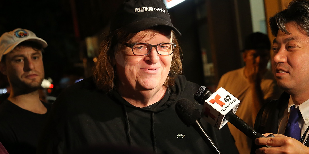 Michael Moore: Donald Trump will win the election, and it'll be a big 'f--- you' from voters