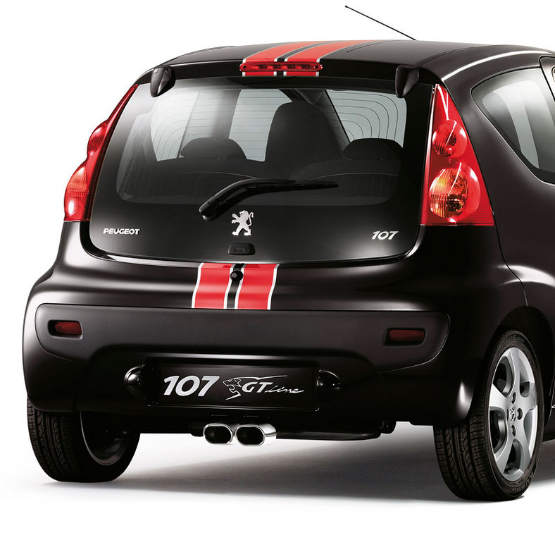 Peugeot 107 GT: sportowy duch dla najmniejszego modelu