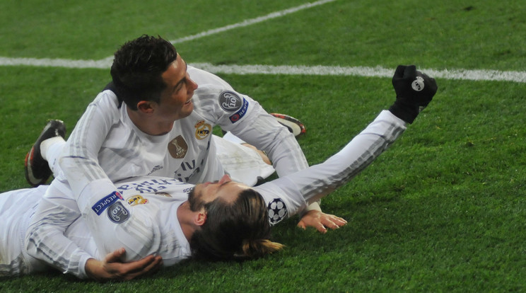 Ronaldo és Bale között úgy tűnik, szent a béke/Fotó: AFP