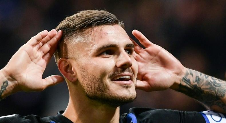 Icardi struck deep into injury time to grab Inter Milan victory