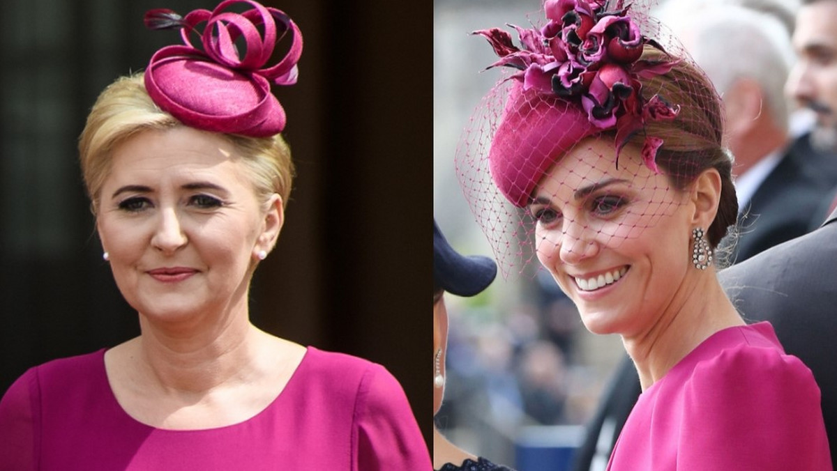 Agata Duda, Kate Middleton