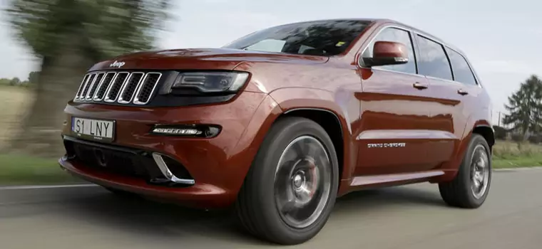 Jeep Grand Cherokee SRT - duży i ciężki, ale bojowo nastawiony