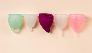 Menstrual cups come in different shapes and sizes [OhioState]