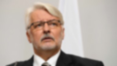 Waszczykowski po rozmowie z Morawieckim wraca wcześniej do Polski z Brukseli