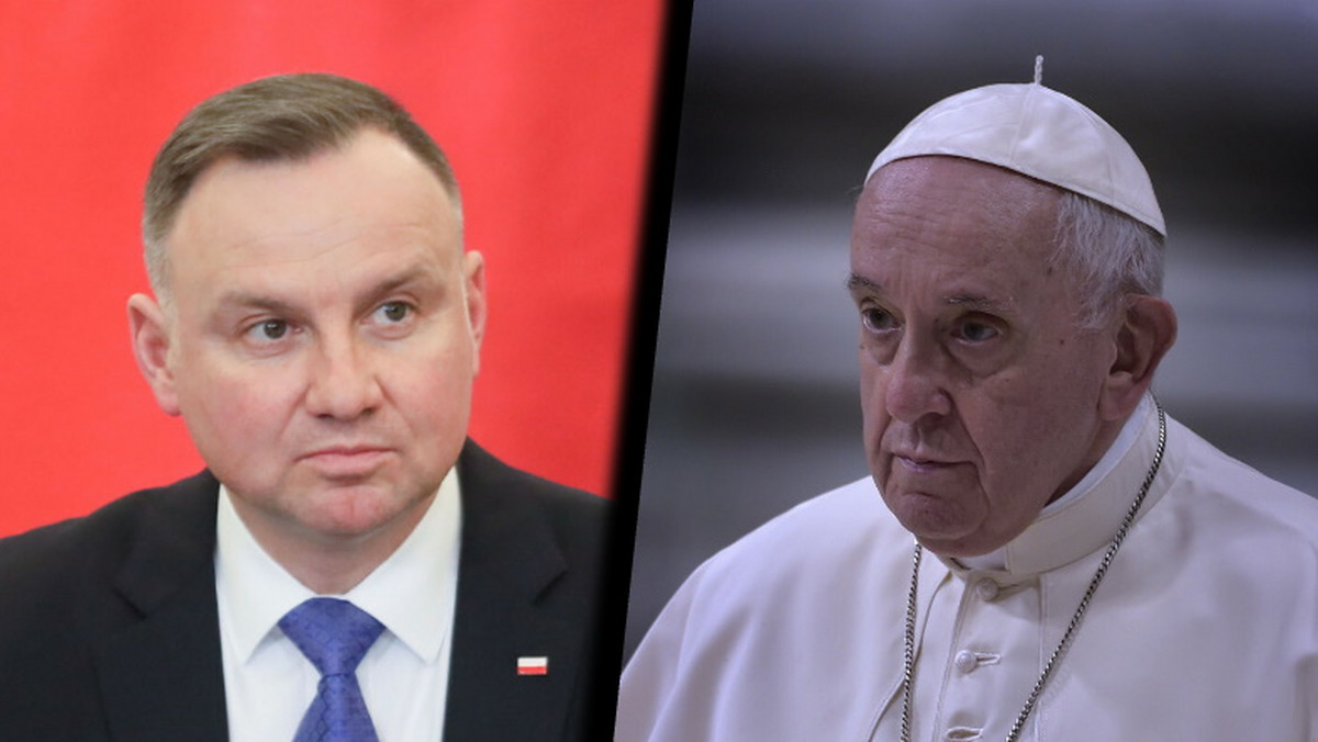 Andrzej Duda porozmawia z papieżem Franciszkiem "w cztery oczy". Tematem wojna