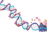 DNA ILUSTRACJA