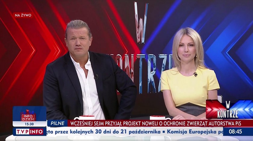 Magdalena Ogórek i Jarosław Jakimowicz