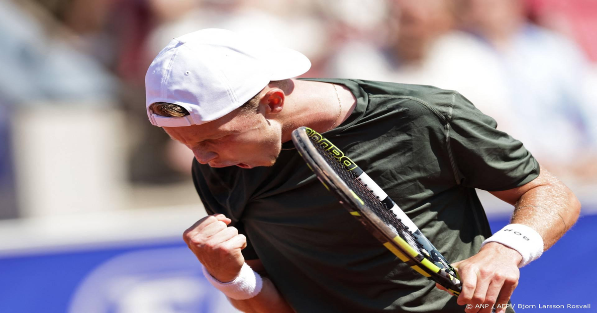 Jesper-de-Jong-bereikt-eerste-ATP-finale-in-Bastad