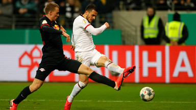 Puchar Niemiec: RB Lipsk przegrał z Eintrachtem Frankfurt