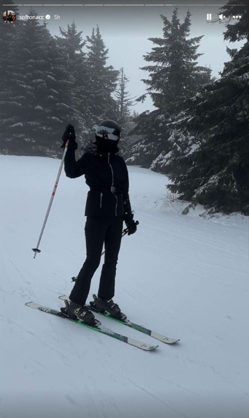 Acina objava, skija sa devojkom