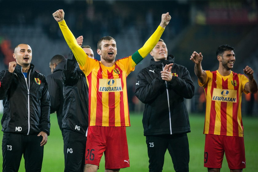 Pilka nozna. Ekstraklasa. Gornik Zabrze - Korona Kielce. 20.10.2017