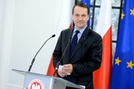 Marszałek Sejmu Radosław Sikorski