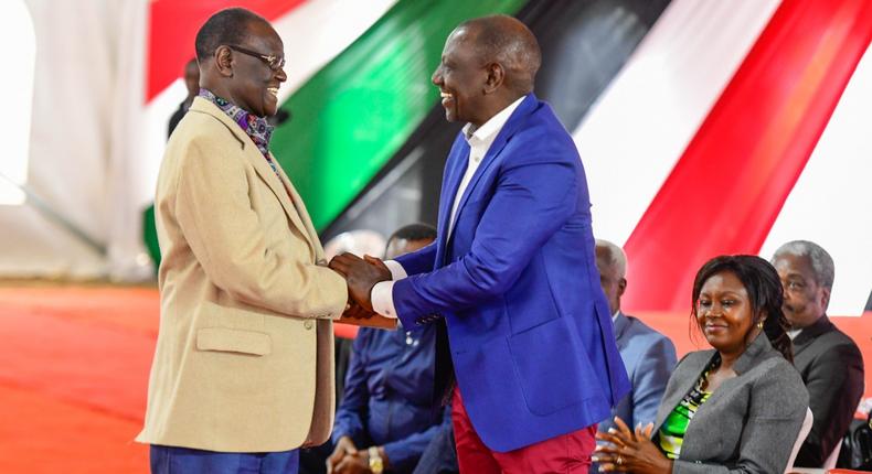 Kiraitu Murungi joins Kenya Kwanza alliance during meeting with Ruto