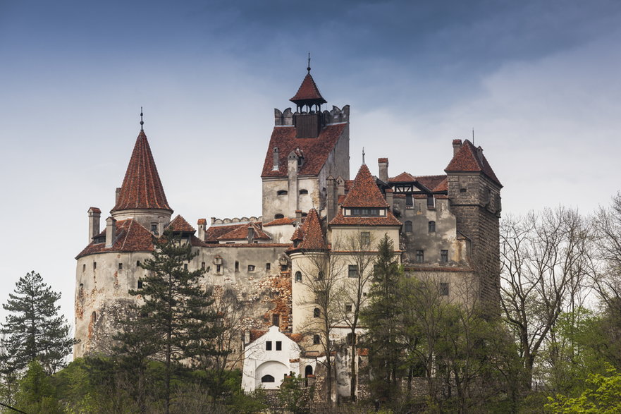 Zamek w Bran w Rumunii
