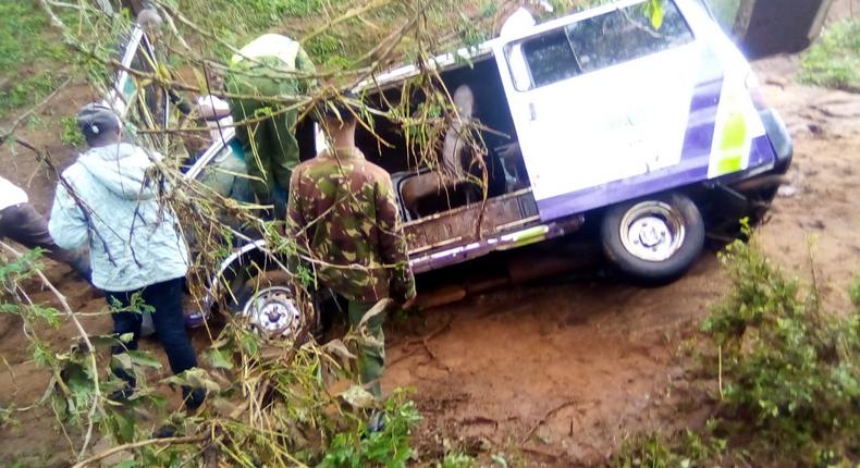 5 family members killed by flash floods at Ngatatoek area in Kajiado Central