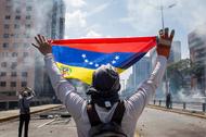 Protest Wenezuela
