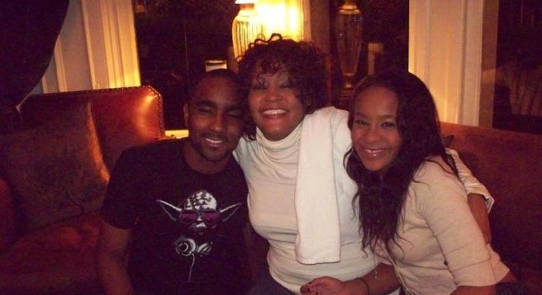 Whitney Houston, Bobbi Kristina and Nick Gordon