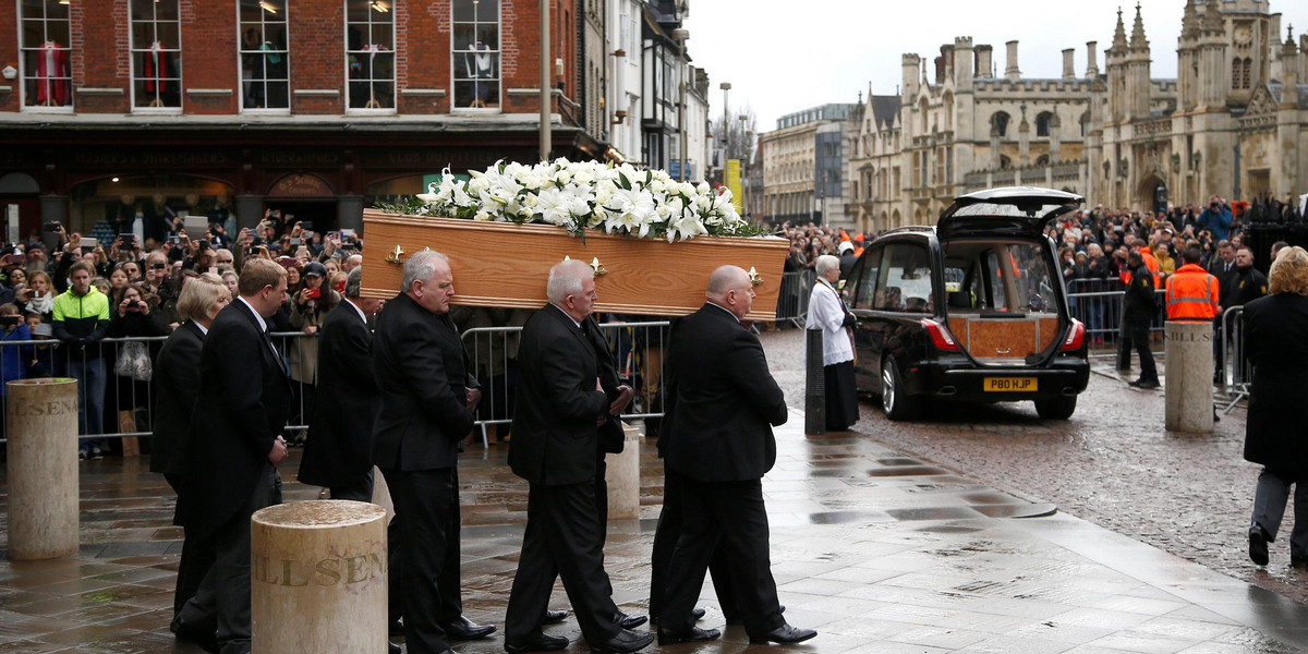 Pogrzeb Stephena Hawkinga