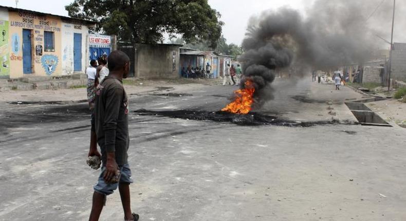 Protesters march in Congo Republic capital for second day