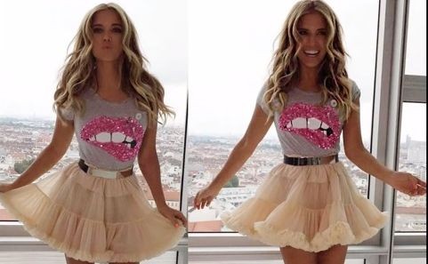 Artur Sobiech i jego koledzy z Hannoveru rozbierają Sylvie Meis