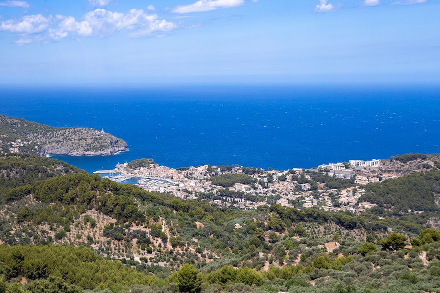 widok na Port de Soller