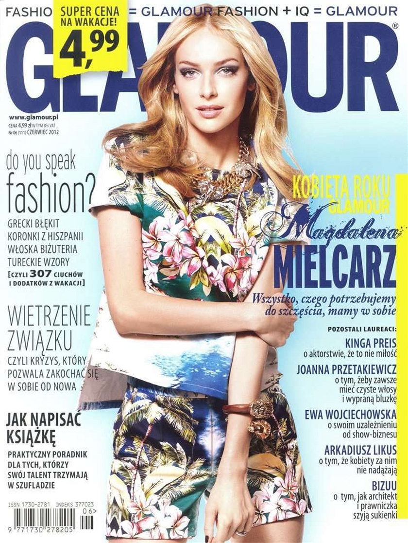 Kobieta Roku 2011 Glamour Magdalena Mielcarz