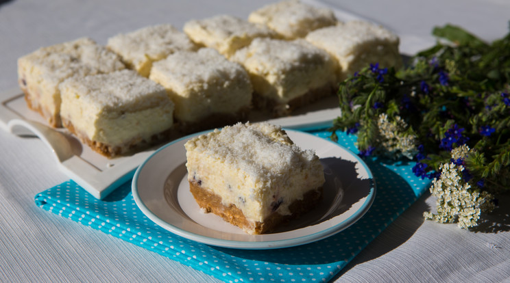 Pińa Colada szelet / Fotó: Tamási Gábor