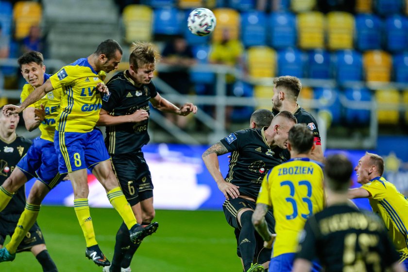 Ekstraklasa 36. kolejka: Arka Gdynia - Górnik Zabrze 1:2