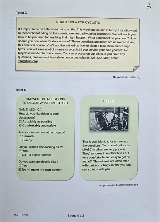 Matura 2024. Język angielski - poziom podstawowy [ARKUSZE CKE i ODPOWIEDZI]