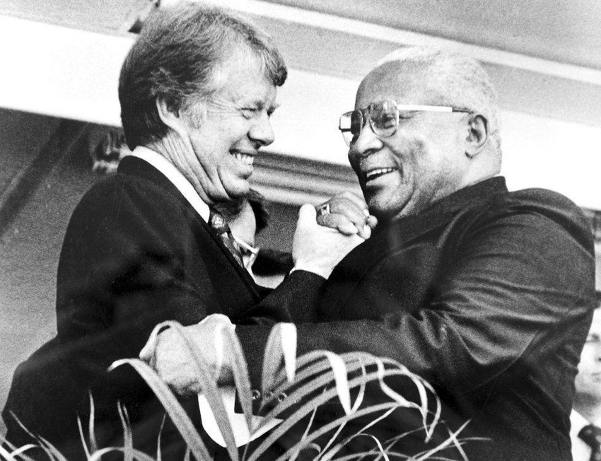 Džimi Karter sa ocem Martina Lutera Kinga | Foto: Getty Images