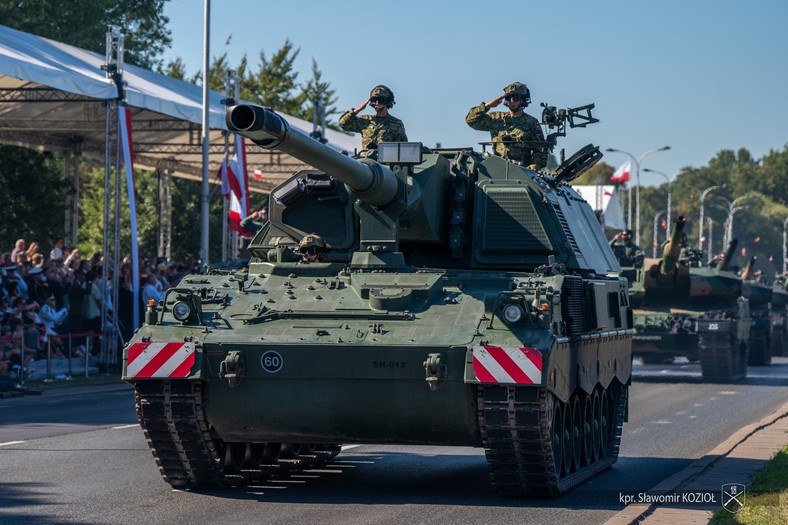 Defilada z okazji święta Wojska Polskiego