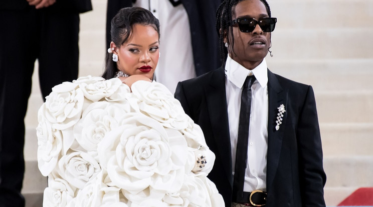 A$AP Rocky és Rihanna / Fotó: Northfoto