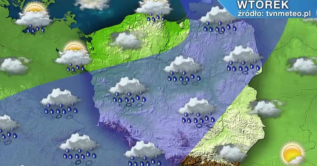 Как называется карта прогноза погоды