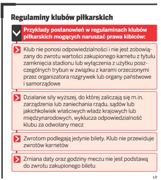 Regulaminy klubów piłkarskich