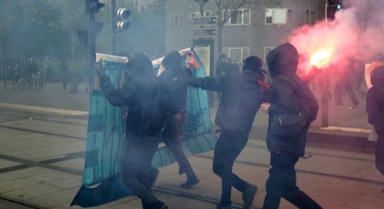 Members of the Black Bloc anarchist group have been disrupting major international meetings across Europe for three decades