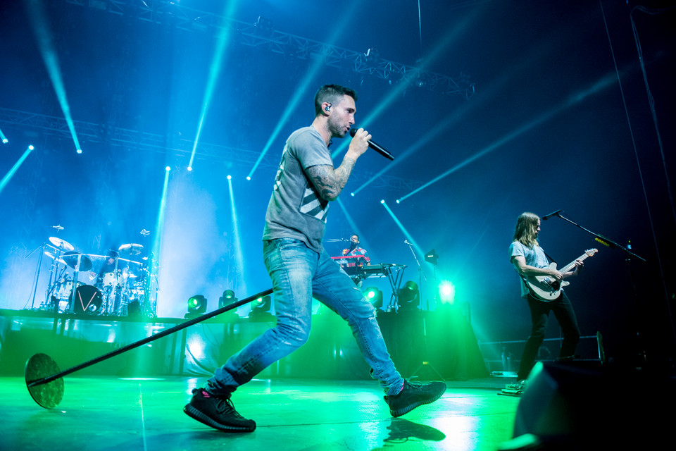 Koncert Maroon 5 w Tauron Arena Kraków