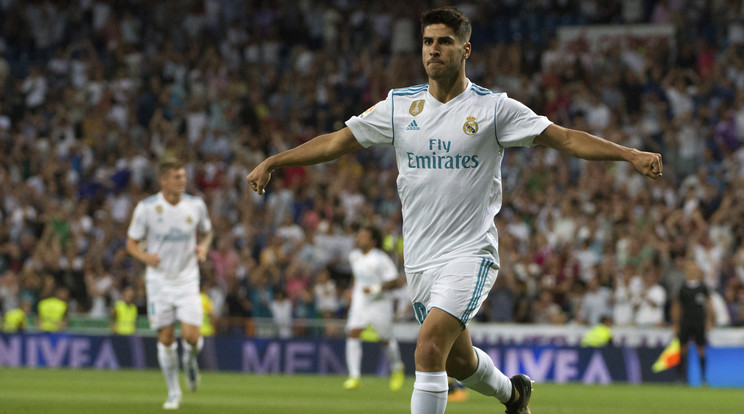 Marco Asensio már most a szurkolók kedvence /Fotó: AFP