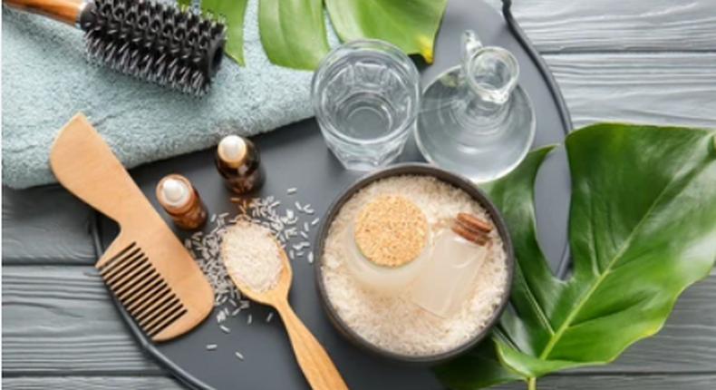 Rice water helps hair growth [Shutterstock]