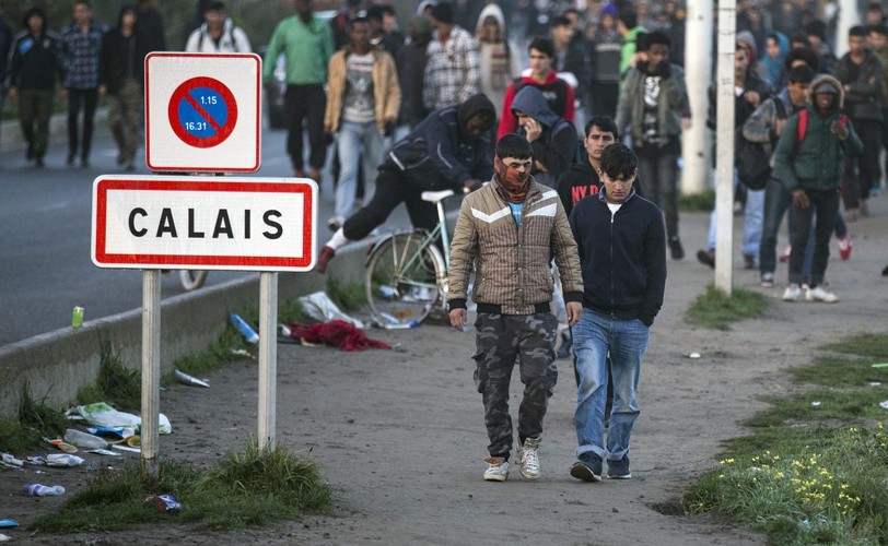 POZOSTAŁOŚCI PO 'DŻUNGLI' W CALAIS