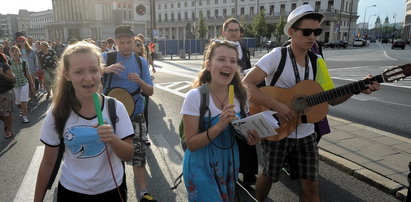 Pielgrzymi wyruszyli ze stolicy na Jasną Górę