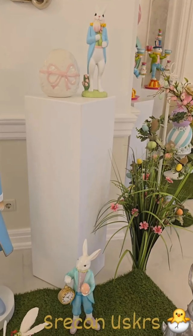 Dekoracija Dragane Mirković na Uskrs