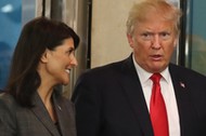 Nikki Haley i Donald Trump